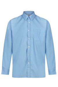 Trutex Boys Non-Iron Shirt - Twin Pack Blue