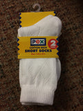 Pex Crystal Short Sock - 2 Pair Pack