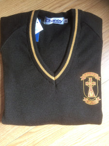 V-Neck Jumper - St. Malachy's PS, Camlough