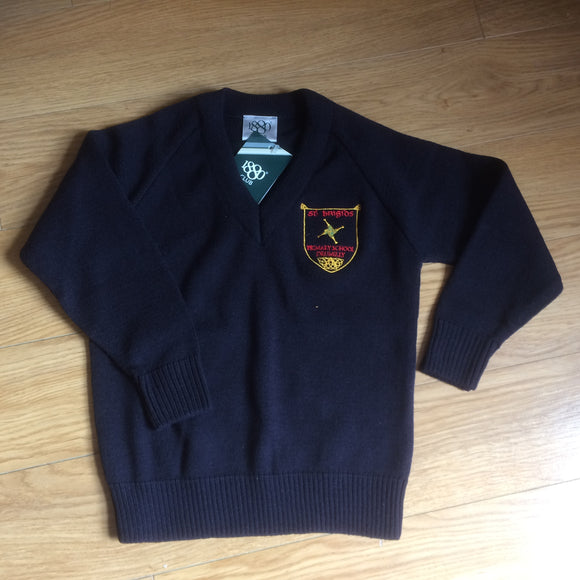 Drumilly PS V-Neck Jumper - 1880 Club