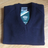 V-Neck Jumper - Navy