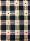 Navy Check Long Sleeve Shirt - 1880 Club