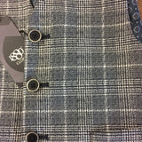 Navy Check Waistcoat - 1880 Club