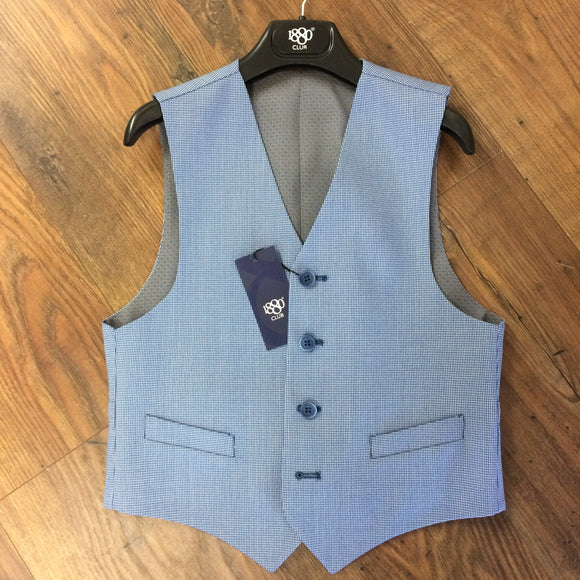 Blue Doyle Waistcoat - 1880 Club