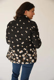 Stone Floral Quilted Jacket - Mudflower