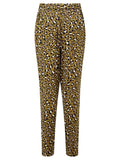 Khaki Animal Print Trouser - Emreco