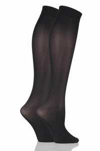 Opaque Knee Highs 40 Denier - Elle