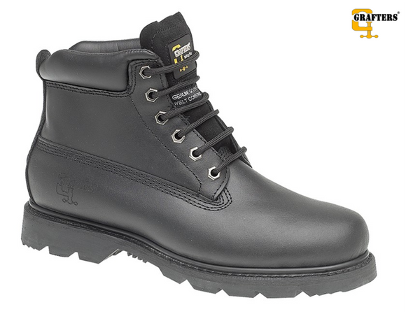 Black Non-Safety Boot - Grafters