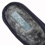 Alex Navy Mule Slipper - Zedzzz