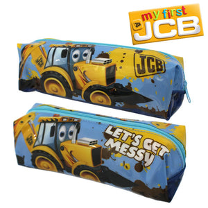 Joey JCB Blue Pencil Case