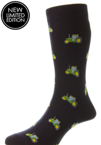 Tractor - HJ61 TRACTOR COTTON RICH SOCKS - HJ61 NAVY