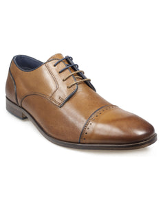 Pod Tan Leather Shoes Regus 2