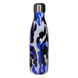 Blue Camouflage Therma Bottle