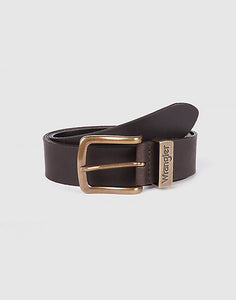 WRANGLER METAL LOOP BELT: Brown