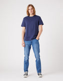 WRANGLER 2 Pack Tee in Navy & White