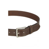 Dark Brown Leather Belt - Hattric