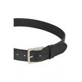 Black Leather Belt - Hattric