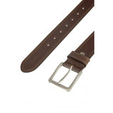 Dark Brown Leather Belt - Hattric