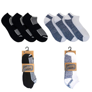 Men's Cotton Rich Trainer Socks - 3 Pair Pack