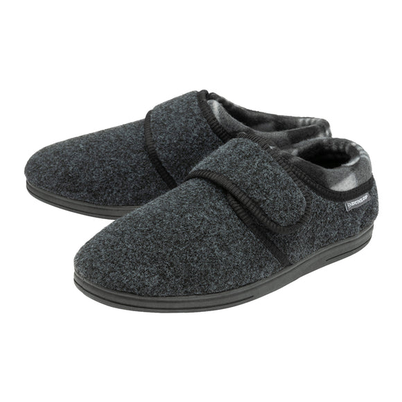 Dunlop Slippers Angus Charcoal