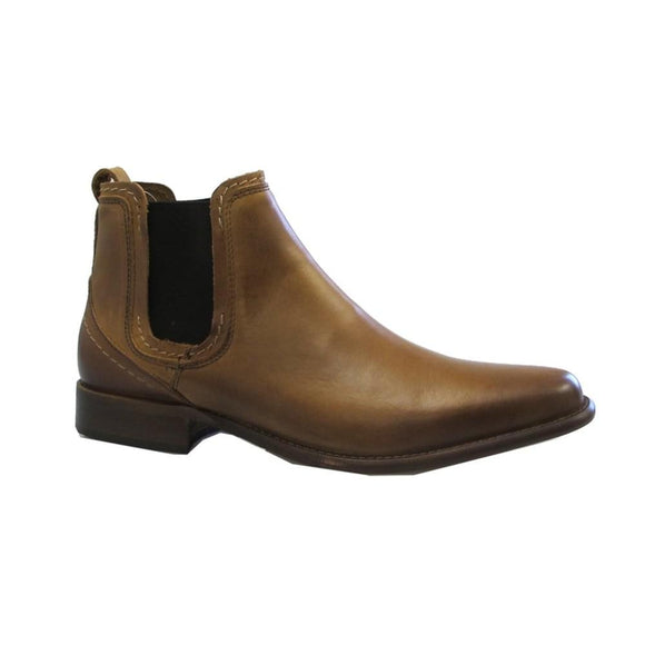 ESCAPE KIDS Austin Tan Leather Chelsea Boot