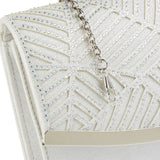 Nara Ice Diamante Clutch - Lotus