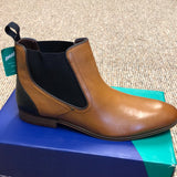 Pod Phoenix Navy Cognac Boot