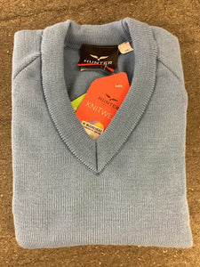 St. Joseph’s V-Neck Jumper - Hunter