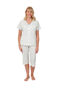 Erica Blue Short Sleeve Pyjama - Marlon