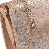 LOTUS Chandra Pink Diamante Clutch Bag