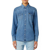 WRANGLER Denim Long Sleeve Shirt