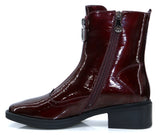 Tokchon Port Patent Boot - Zanni & Co